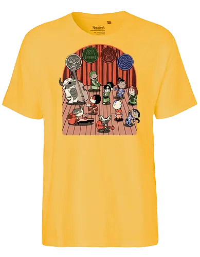 Elemental Animation Band - Music Group, Magical Creature, Fire, Earth, Air, Elements, Elemental, Element, Martial Arts, Dance, Music, Musical, Musician, Tv Show, Animation, Animated, Internet, Memes, Meme, Adventure, Fantasy, Magic, Magical, Water - Fairtrade T-Shirt