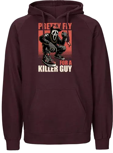 Music Horror Movie - Scary, Killer, Serial Killer, Assassin, Murder, Rapper, Rap, Gangsta Rap, Gangsters, Gangster, Street, Street Art, Streetwear, Spooky, Scared, Parody, Comedy, Movie, Movies, Classic, Horror, Horror Movies, Horror Movie, Music, Meme, Joke - Fairtrade Hoodie