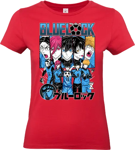 Blue Lock – Ego Striker - blue lock, soccer anime, football anime, striker training, egoist striker, anime sports, competitive anime, sports manga, japanese anime, anime art, goal scorer, intense rivalry, training arc, striker ego, anime aesthetic - Standard T-Shirt (Women)