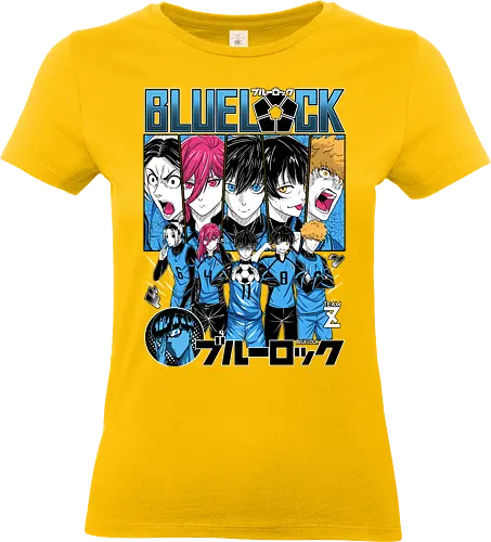 Blue Lock – Ego Striker - blue lock, soccer anime, football anime, striker training, egoist striker, anime sports, competitive anime, sports manga, japanese anime, anime art, goal scorer, intense rivalry, training arc, striker ego, anime aesthetic - Standard T-Shirt (Women)