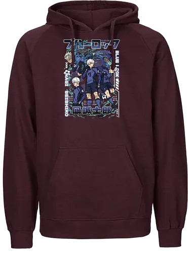 Nagi – Genius Striker - blue lock, nagi seishiro, anime striker, soccer prodigy, football anime, lazy genius, first touch master, sports anime, manga series, japanese anime, anime art, goal scorer, striker talent, blue lock player, anime aesthetic - Fairtrade Hoodie