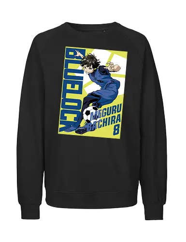 Bachira – Instinct Player - blue lock, meguru bachira, instinct striker, soccer anime, football anime, creative playstyle, dribbling skills, sports anime, manga series, japanese anime, anime art, striker instinct, egoist player, blue lock team, anime aesthetic - Fairtrade Sweatshirt