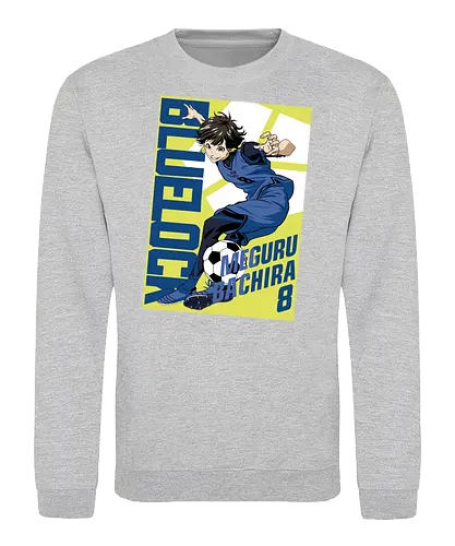 Bachira – Instinct Player - blue lock, meguru bachira, instinct striker, soccer anime, football anime, creative playstyle, dribbling skills, sports anime, manga series, japanese anime, anime art, striker instinct, egoist player, blue lock team, anime aesthetic - Sweatshirt