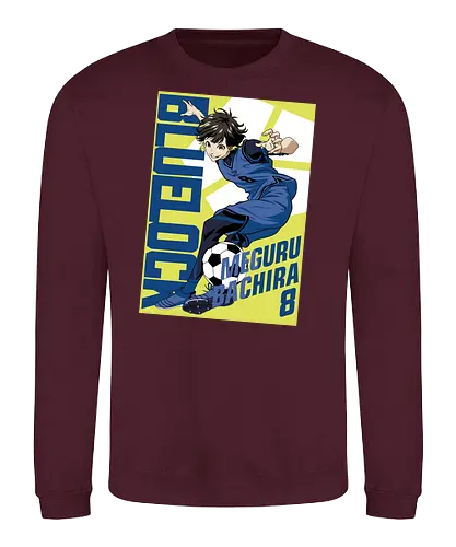 Bachira – Instinct Player - blue lock, meguru bachira, instinct striker, soccer anime, football anime, creative playstyle, dribbling skills, sports anime, manga series, japanese anime, anime art, striker instinct, egoist player, blue lock team, anime aesthetic - Sweatshirt