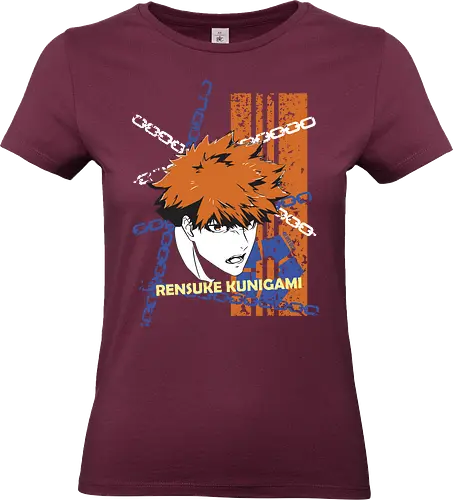 Kunigami – Wild Card Hero - blue lock, rensuke kunigami, wild card, hero striker, soccer anime, football anime, power shot, sports anime, manga series, japanese anime, anime art, striker strength, blue lock player, goal scorer, anime aesthetic - Standard T-Shirt (Women)