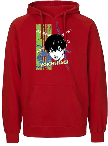Isagi – Adaptation King - blue lock, isagi yoichi, adaptive striker, soccer anime, football anime, meta vision, competitive anime, sports manga, japanese anime, anime art, striker evolution, blue lock player, goal scoring, anime aesthetic - Fairtrade Hoodie