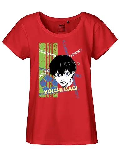 Isagi – Adaptation King - blue lock, isagi yoichi, adaptive striker, soccer anime, football anime, meta vision, competitive anime, sports manga, japanese anime, anime art, striker evolution, blue lock player, goal scoring, anime aesthetic - Fairtrade Girl Shirt