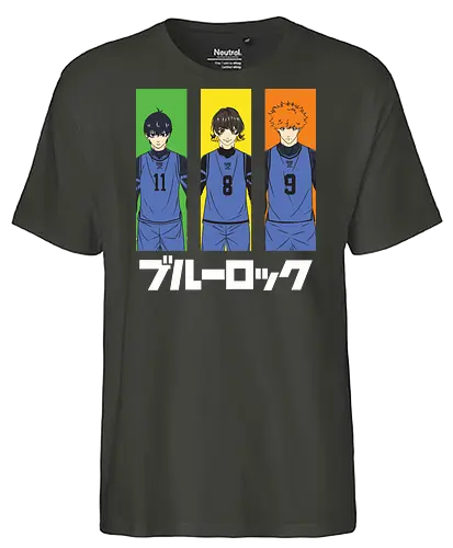 Blue Lock – Ego System - blue lock, ego system, soccer anime, football anime, striker training, competitive program, sports anime, manga series, japanese anime, anime art, egoist striker, goal scoring, intense rivalry, blue lock project, anime aesthetic - Fairtrade T-Shirt