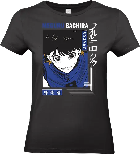 Bachira – Unleashed Dribbler - blue lock player, anime aesthetic, blue lock, meguru bachira, dribble master, soccer anime, football anime, freestyle striker, egoist player, creative playmaker, sports anime, manga series, japanese anime, anime art, goal creator - Standard T-Shirt (Women)