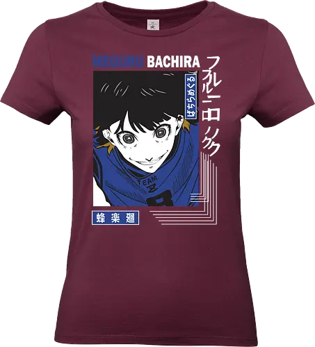 Bachira – Unleashed Dribbler - blue lock player, anime aesthetic, blue lock, meguru bachira, dribble master, soccer anime, football anime, freestyle striker, egoist player, creative playmaker, sports anime, manga series, japanese anime, anime art, goal creator - Standard T-Shirt (Women)