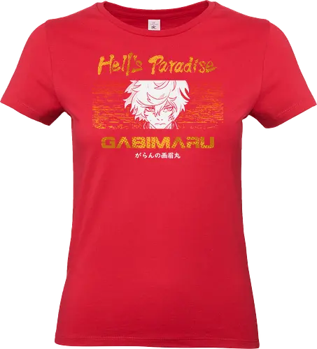Blood and Survival - gabimaru the hollow, ninja assassin, dark fantasy anime, survival island, supernatural powers, action anime, seinen manga, japanese anime, anime art, deadly mission, execution squad, brutal battles, anime aesthetic - Standard T-Shirt (Women)