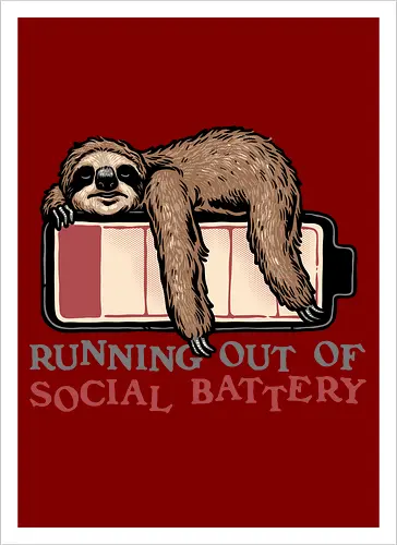 Running Out of Social Battery