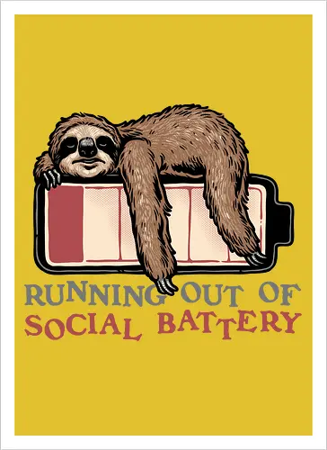 Running Out of Social Battery
