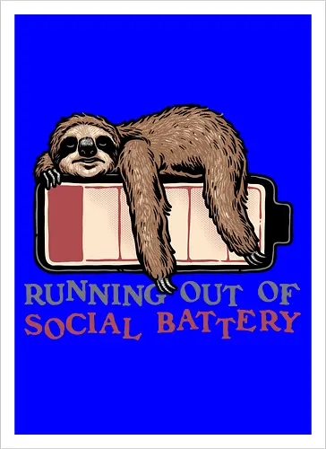 Running Out of Social Battery