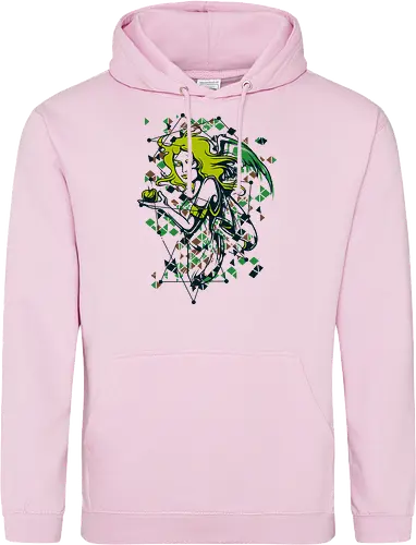 Cyber Angel Aesthetic Neon Green Glitch