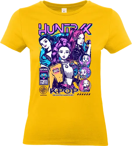 Huntrix – Ultimate Hunt - huntrix, ultimate hunters, hunt mission, anime battle squad, monster slayers, dark action anime, fantasy hunters, combat team, anime warriors, manga series, japanese anime, anime art, hunter crew, final hunt, anime aesthetic - Standard T-Shirt (Women)
