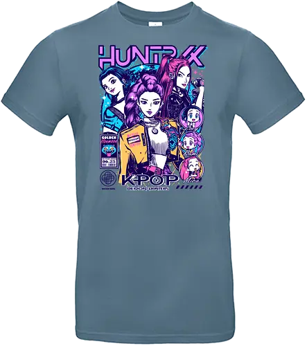 Huntrix – Ultimate Hunt - huntrix, ultimate hunters, hunt mission, anime battle squad, monster slayers, dark action anime, fantasy hunters, combat team, anime warriors, manga series, japanese anime, anime art, hunter crew, final hunt, anime aesthetic - Standard T-Shirt