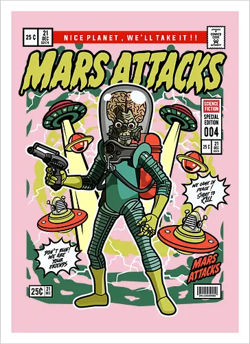 Mars Attacks – Alien Invader