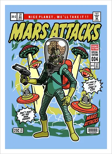 Mars Attacks – Alien Invader