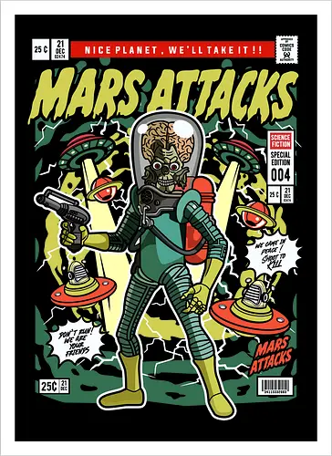 Mars Attacks – Alien Invader