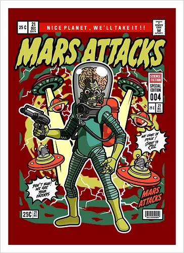 Mars Attacks – Alien Invader