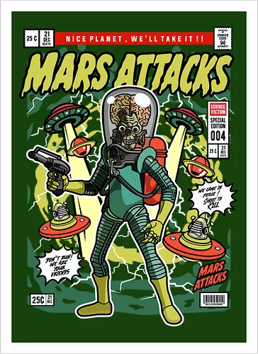 Mars Attacks – Alien Invader