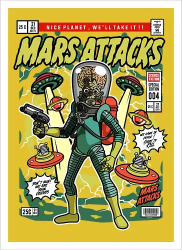 Mars Attacks – Alien Invader
