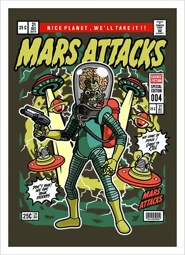 Mars Attacks – Alien Invader
