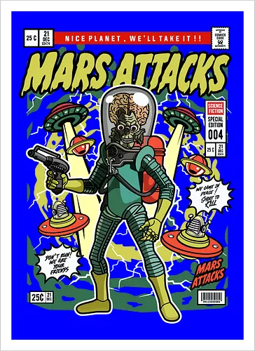 Mars Attacks – Alien Invader