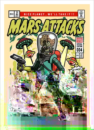 Mars Attacks – Alien Invader
