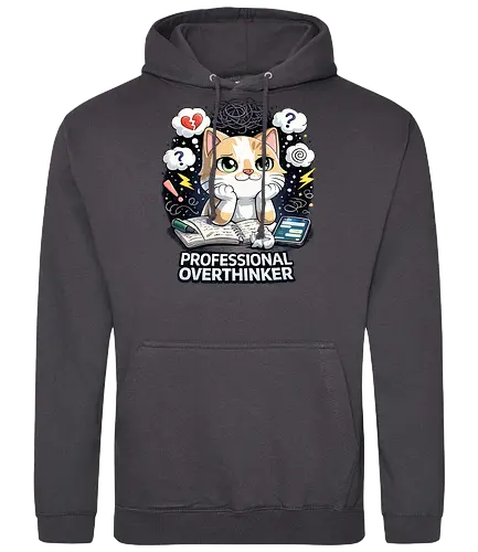 Professional Overthinker - Simlow, Twitch, Streamer, Katze, Chaos - Standard Hoodie