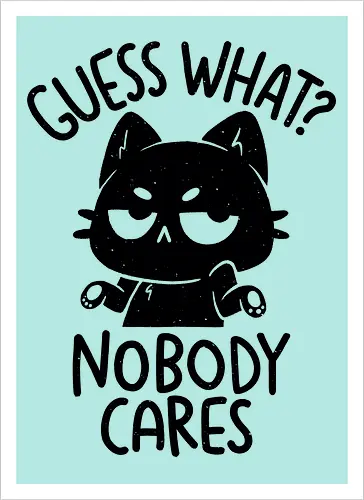 Guess What Nobody Cares