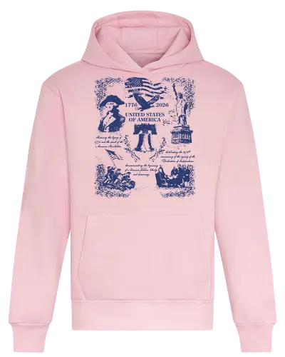 250th Anniversary USA - 250th anniversary, 1776, 1776 2026, 250 years, 250 years america, 4th of july, america, bicentennial, fourth of july, history, independence day, memorial day, patriotic, red white and blue, semiquincentennial - Heavyweight Hoodie