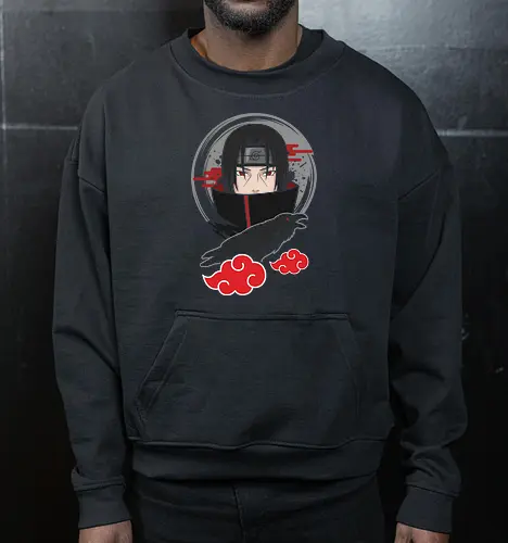 Itachi Uchiha & the Crows - Akatsuki Genjutsu Graphic