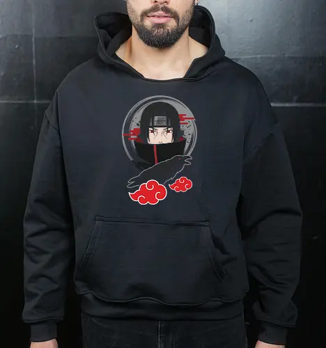 Itachi Uchiha & the Crows - Akatsuki Genjutsu Graphic