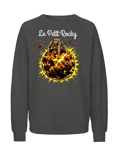 Le Petit Rocky - project hail mary, rocky, astrophage, alien, bookish, amaze, hail mary, andy weir, book lover, astronaut, sun, sapce, galaxy, universe, tau ceti - Fairtrade Sweatshirt