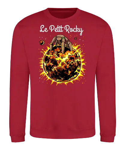 Le Petit Rocky - project hail mary, rocky, astrophage, alien, bookish, amaze, hail mary, andy weir, book lover, astronaut, sun, sapce, galaxy, universe, tau ceti - Sweatshirt