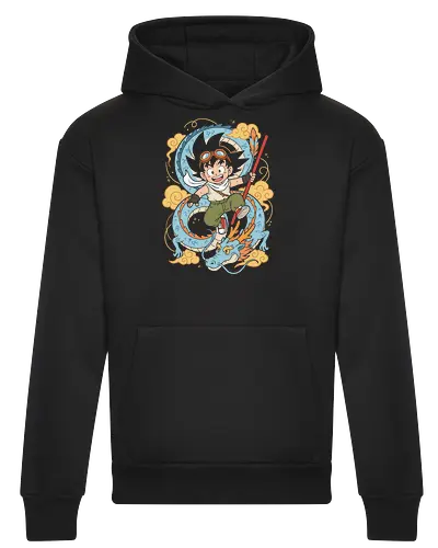 Goku Adventure - Dragon Spirit Anime - Heavyweight Hoodie