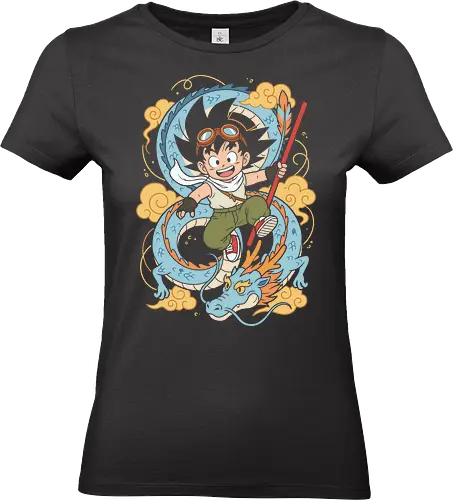 Goku Adventure - Dragon Spirit Anime - Standard T-Shirt (Women)