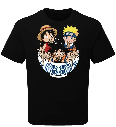 pirate, Shinobi, Goku Ramen Crossover