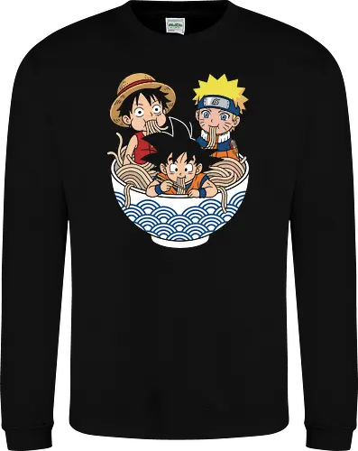 pirate, Shinobi, Goku Ramen Crossover