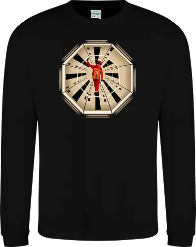 Astronauts Journey through the Hexagonal Tunnel 