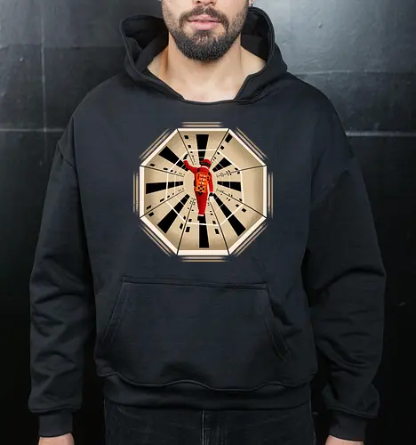 Astronauts Journey through the Hexagonal Tunnel 