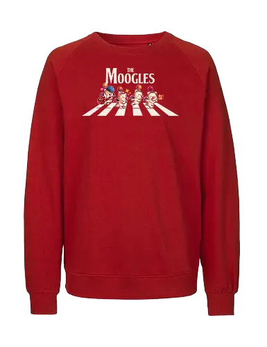 The Moogles - Final, abbey road, rpg, jrpg, games, old games, cloud, Gaming, Villain, beatles, Kupo, cute, fantasy 7 - Fairtrade Sweatshirt