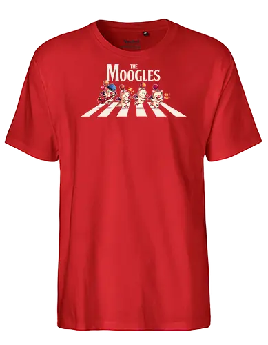 The Moogles - Final, abbey road, rpg, jrpg, games, old games, cloud, Gaming, Villain, beatles, Kupo, cute, fantasy 7 - Fairtrade T-Shirt