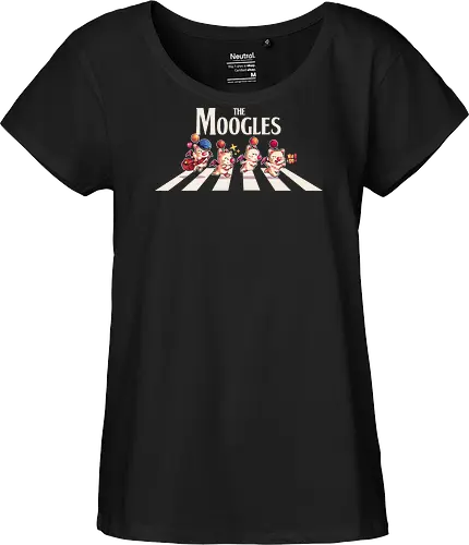 The Moogles - Final, abbey road, rpg, jrpg, games, old games, cloud, Gaming, Villain, beatles, Kupo, cute, fantasy 7 - Fairtrade Girl Shirt