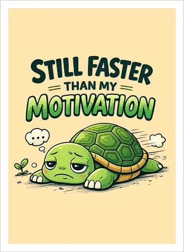 Still faster than my Motivation