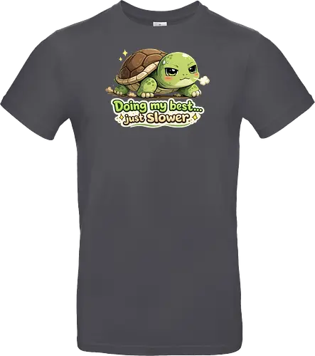 Doing my best… just slower