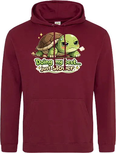 Doing my best… just slower