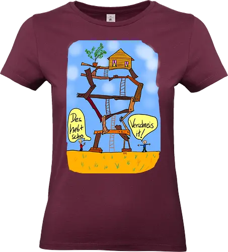 Verschreis it - Allgäu, albern - Standard T-Shirt (Women)